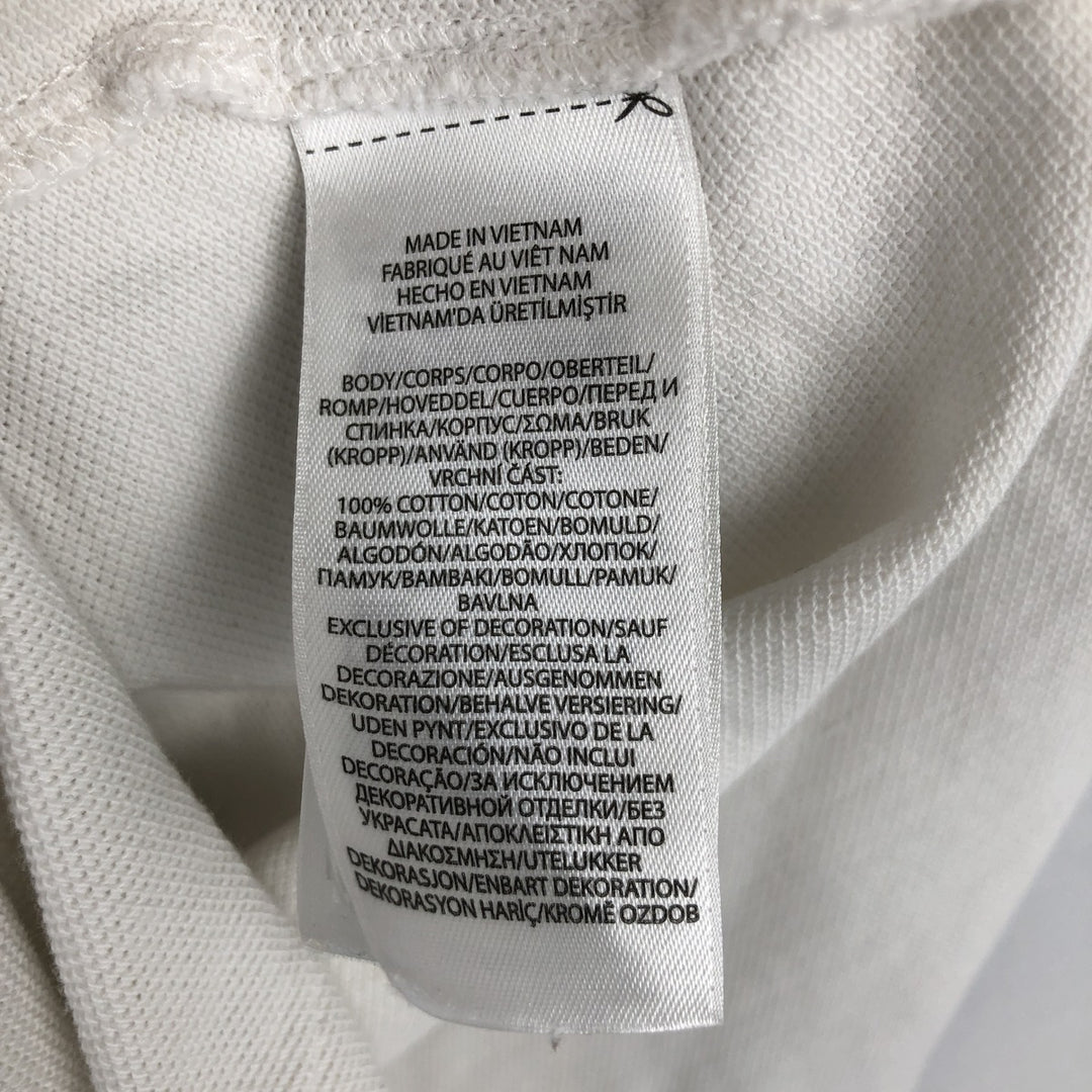 Ralph Lauren POLO by Ralph Lauren short sleeve polo shirt, men's size L cotton white type Vintage Second Hand