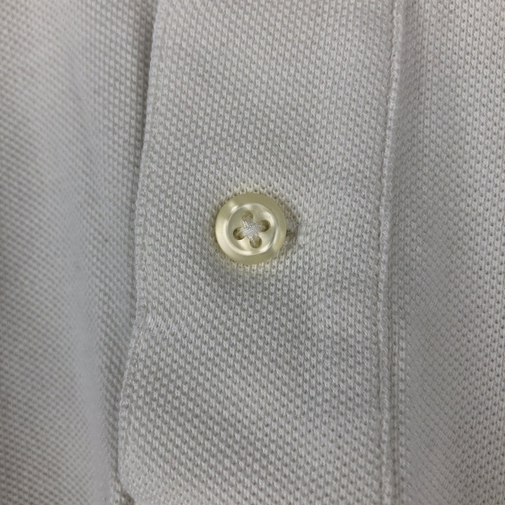 Ralph Lauren POLO by Ralph Lauren short sleeve polo shirt, men's size L cotton white type Vintage Second Hand