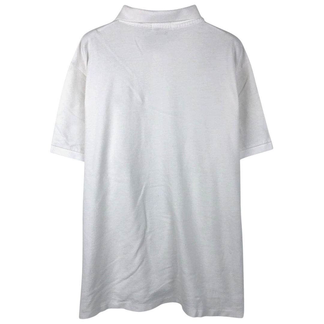 Ralph Lauren POLO RALPH LAUREN CLASSIC FIT short sleeve polo shirt men's XL equivalent cotton white type Vintage Second Hand
