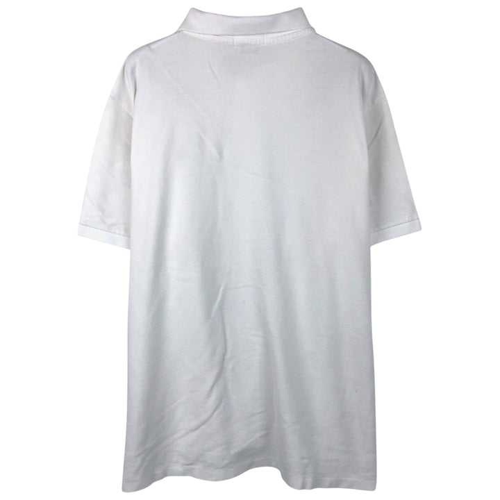 Ralph Lauren POLO RALPH LAUREN CLASSIC FIT short sleeve polo shirt men's XL equivalent cotton white type Vintage Second Hand