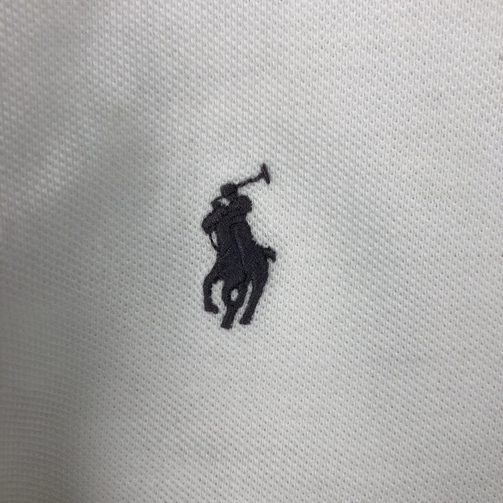Ralph Lauren POLO RALPH LAUREN CLASSIC FIT short sleeve polo shirt men's XL equivalent cotton white type Vintage Second Hand