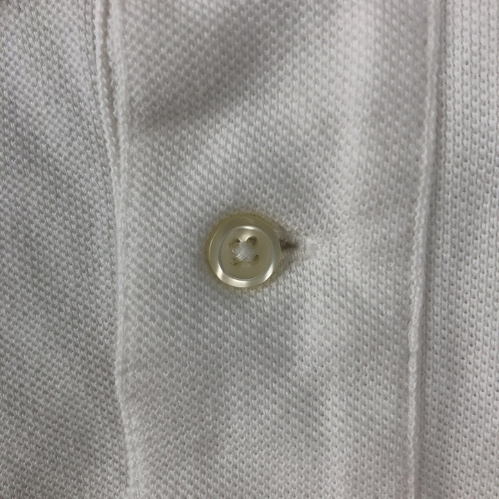 Ralph Lauren POLO RALPH LAUREN CLASSIC FIT short sleeve polo shirt men's XL equivalent cotton white type Vintage Second Hand