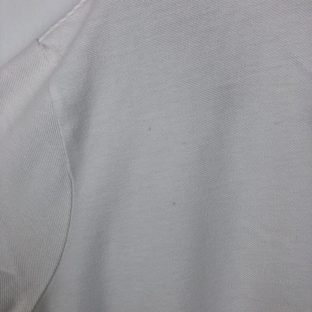Ralph Lauren POLO RALPH LAUREN CLASSIC FIT short sleeve polo shirt men's XL equivalent cotton white type Vintage Second Hand