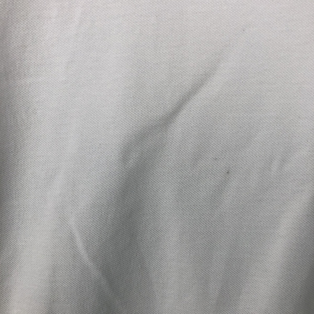 Ralph Lauren POLO RALPH LAUREN CLASSIC FIT short sleeve polo shirt men's XL equivalent cotton white type Vintage Second Hand