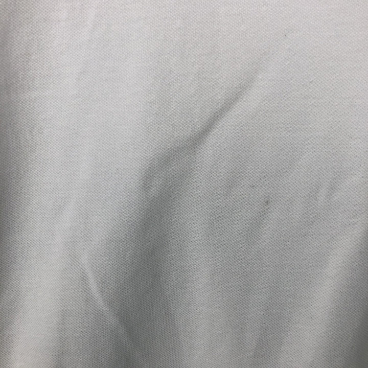 Ralph Lauren POLO RALPH LAUREN CLASSIC FIT short sleeve polo shirt men's XL equivalent cotton white type Vintage Second Hand
