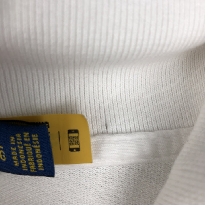 Ralph Lauren POLO RALPH LAUREN CLASSIC FIT short sleeve polo shirt men's XL equivalent cotton white type Vintage Second Hand