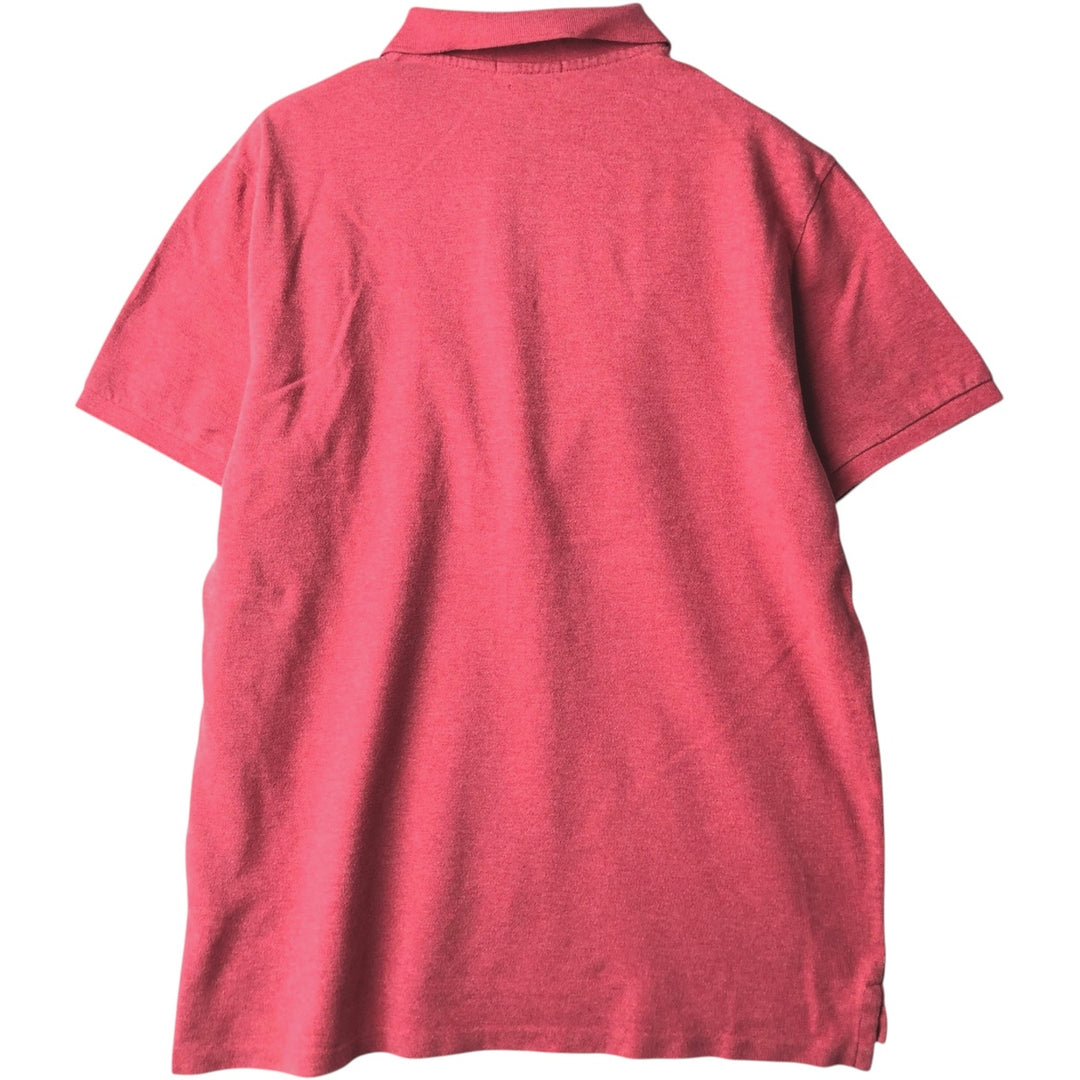 Ralph Lauren POLO RALPH LAUREN CUSTOM SLIM FIT short sleeve polo shirt men's XL equivalent cotton pink type Vintage Second Hand