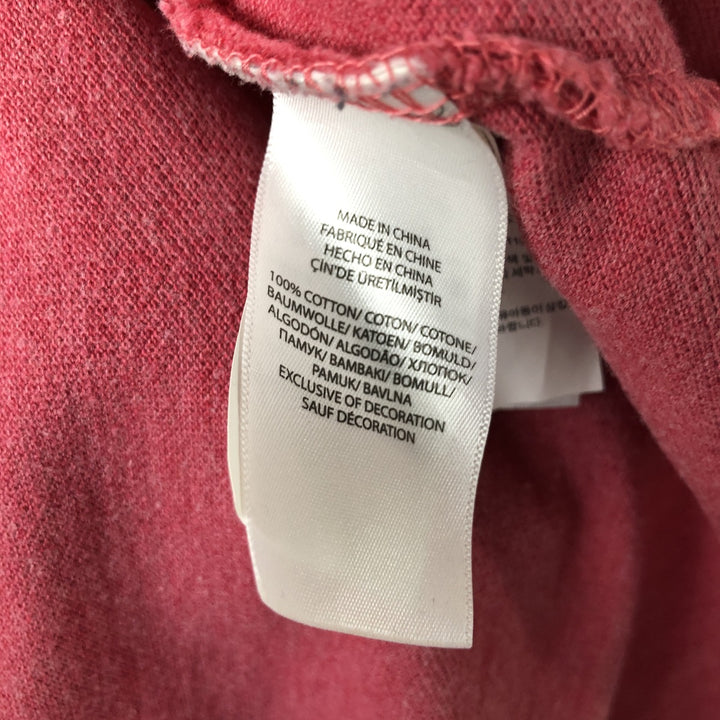 Ralph Lauren POLO RALPH LAUREN CUSTOM SLIM FIT short sleeve polo shirt men's XL equivalent cotton pink type Vintage Second Hand