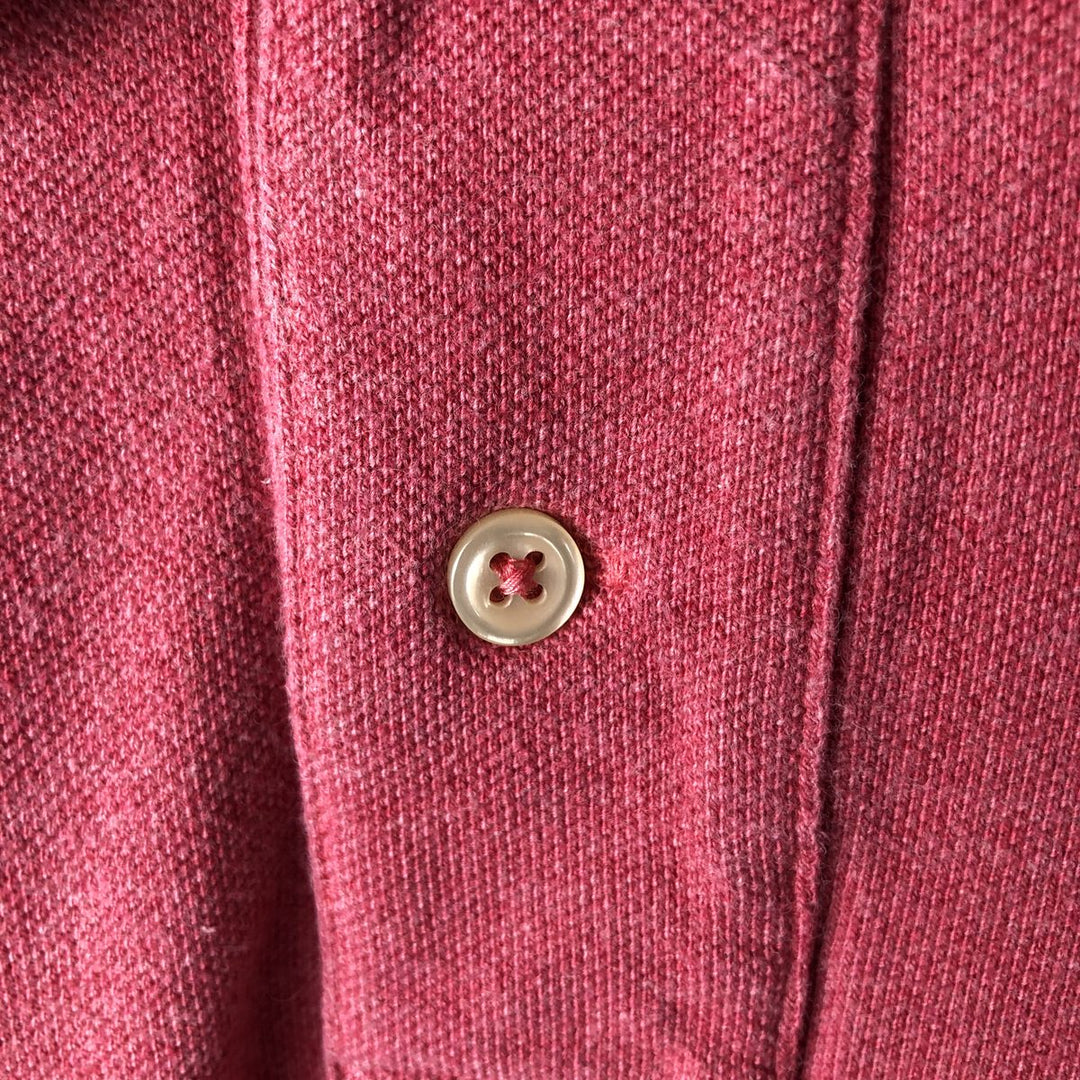 Ralph Lauren POLO RALPH LAUREN CUSTOM SLIM FIT short sleeve polo shirt men's XL equivalent cotton pink type Vintage Second Hand