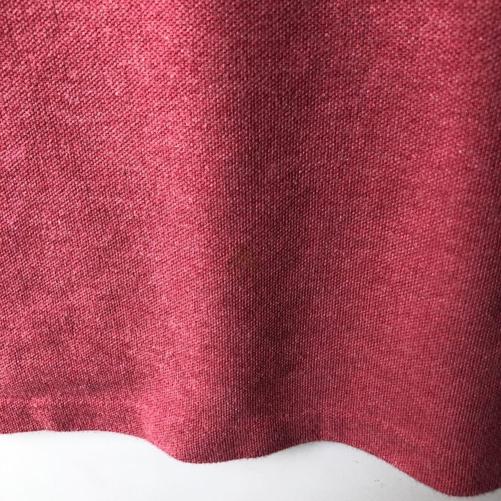 Ralph Lauren POLO RALPH LAUREN CUSTOM SLIM FIT short sleeve polo shirt men's XL equivalent cotton pink type Vintage Second Hand
