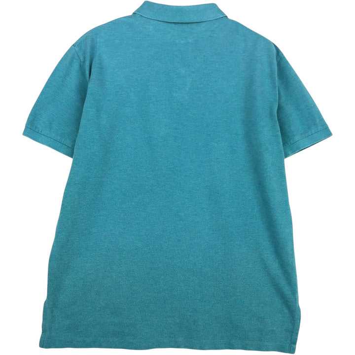 Ralph Lauren POLO by Ralph Lauren CLASSIC FIT short sleeve polo shirt, men's size L unclear Blue type light blue Vintage Second Hand