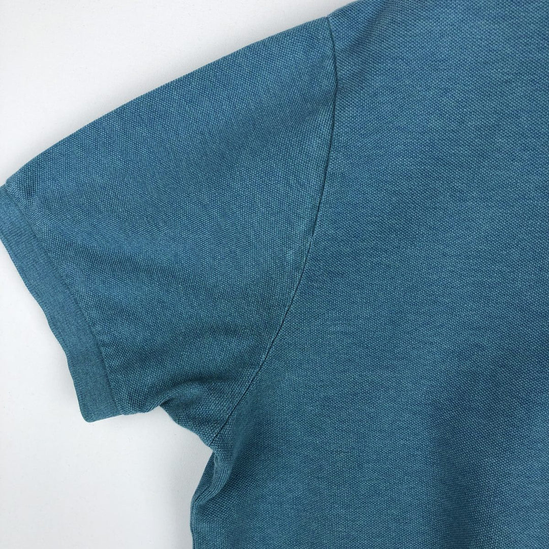 Ralph Lauren POLO by Ralph Lauren CLASSIC FIT short sleeve polo shirt, men's size L unclear Blue type light blue Vintage Second Hand
