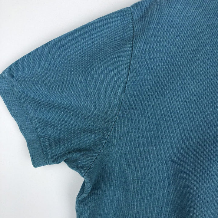 Ralph Lauren POLO by Ralph Lauren CLASSIC FIT short sleeve polo shirt, men's size L unclear Blue type light blue Vintage Second Hand