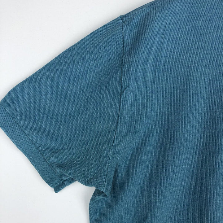 Ralph Lauren POLO by Ralph Lauren CLASSIC FIT short sleeve polo shirt, men's size L unclear Blue type light blue Vintage Second Hand