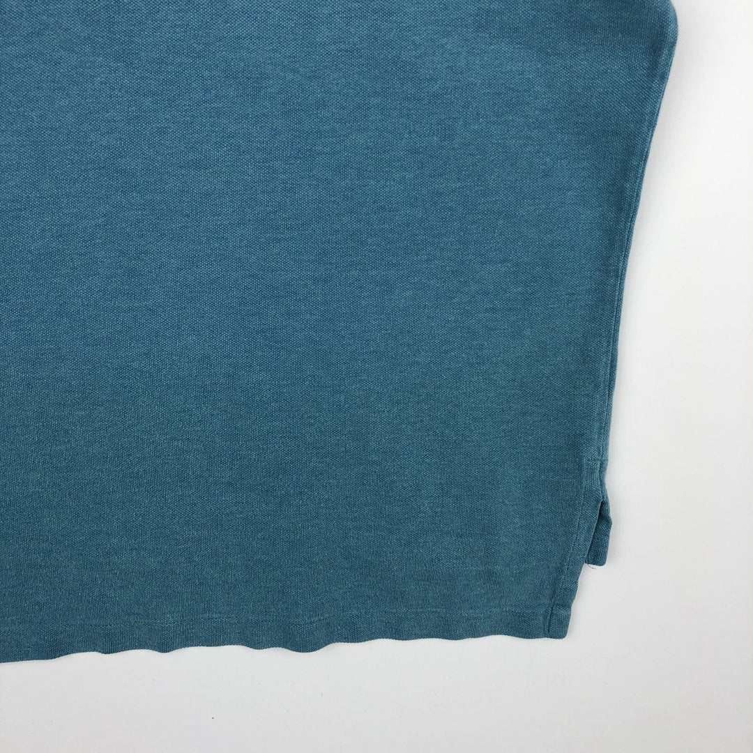 Ralph Lauren POLO by Ralph Lauren CLASSIC FIT short sleeve polo shirt, men's size L unclear Blue type light blue Vintage Second Hand