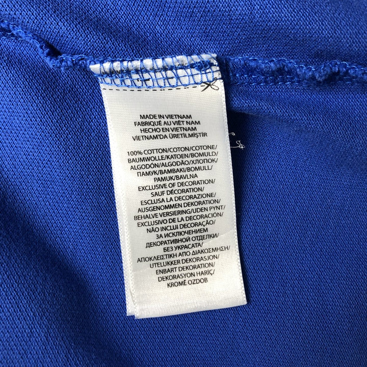 Ralph Lauren POLO RALPH LAUREN CLASSIC FIT short sleeve polo shirt for men size L cotton blue type Vintage Second Hand