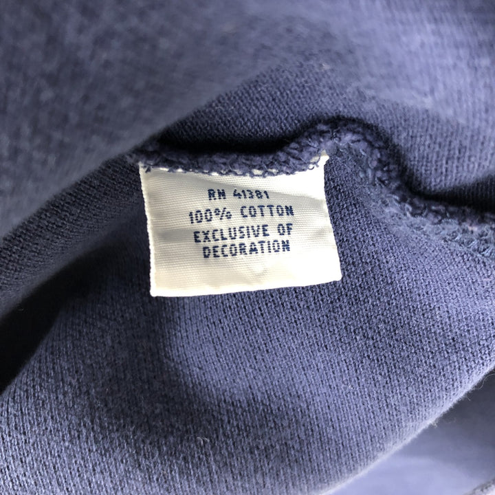 Ralph Lauren POLO RALPH LAUREN short sleeve polo shirt men's size L cotton navy blue type Vintage Second Hand