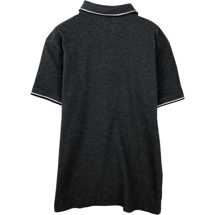 Ralph Lauren POLO RALPH LAUREN CUSTOM SLIM FIT short sleeve polo shirt men's size M cotton gray type Vintage Second Hand