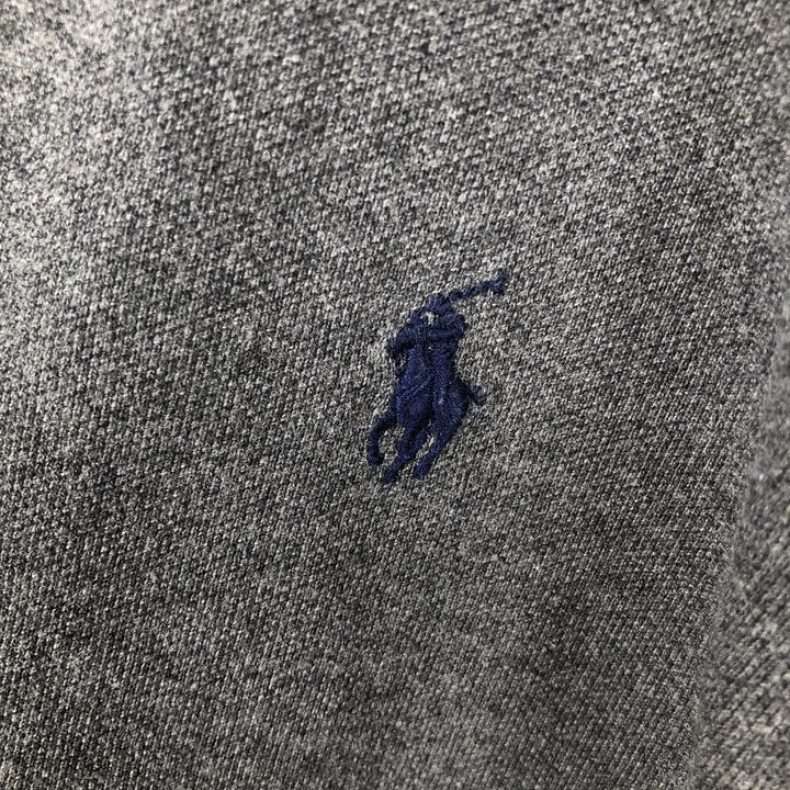 Ralph Lauren POLO RALPH LAUREN CUSTOM SLIM FIT short sleeve polo shirt men's size M cotton gray type Vintage Second Hand