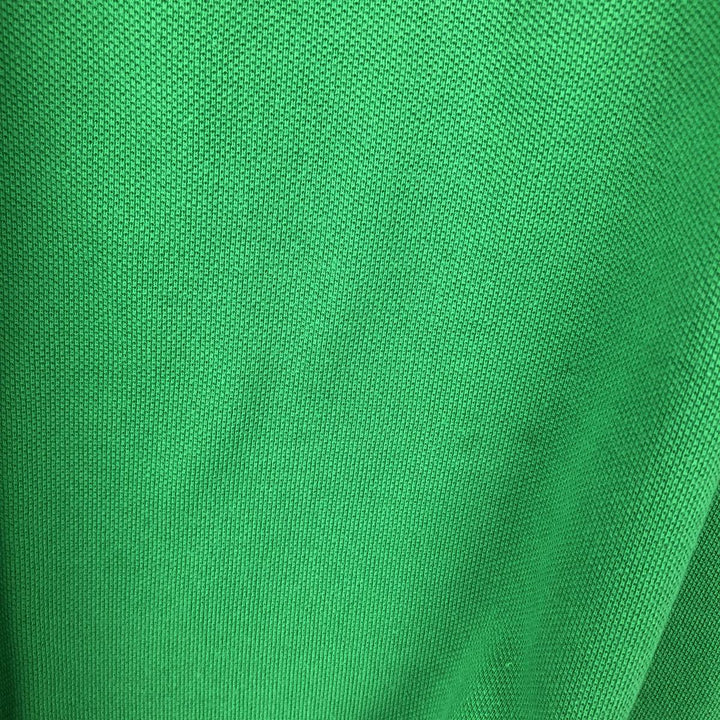 1990'S Lacoste French-designed short-sleeved polo shirt, size 8 (equivalent to men's XXL), vintage. unclear green type Vintage Second Hand