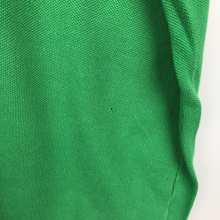 1990'S Lacoste French-designed short-sleeved polo shirt, size 8 (equivalent to men's XXL), vintage. unclear green type Vintage Second Hand