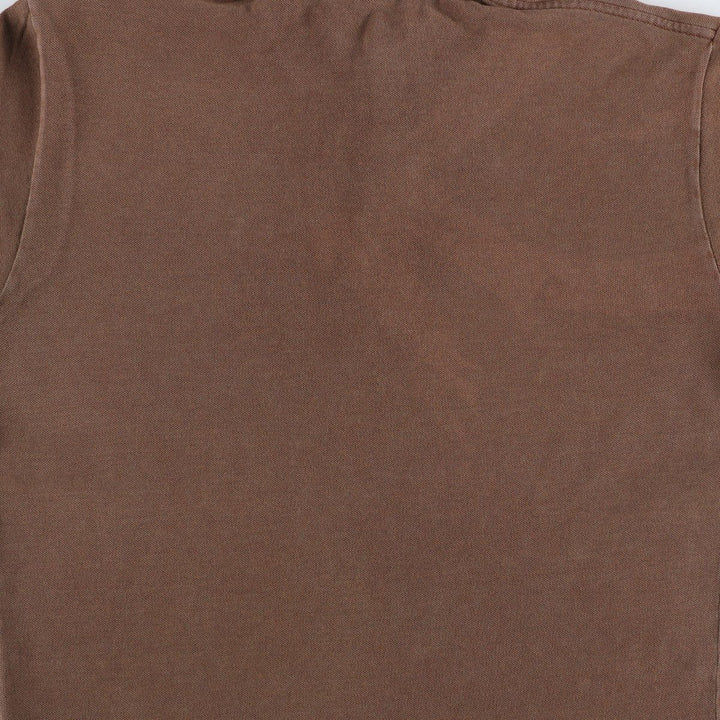 Ralph Lauren POLO by Ralph Lauren short sleeve polo shirt, size S for men cotton brown type Vintage Second Hand