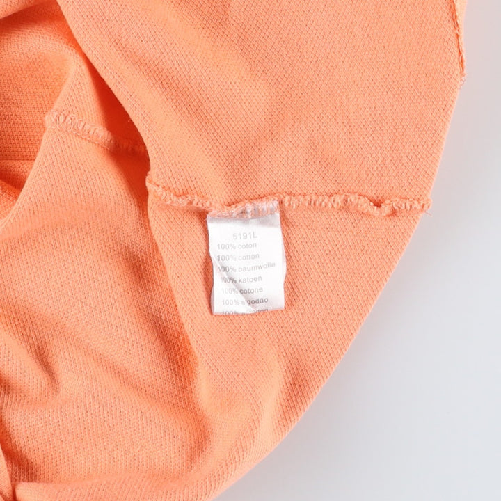Lacoste LACOSTE French design short sleeve polo shirt size 6 men's XL equivalent cotton orange type Vintage Second Hand