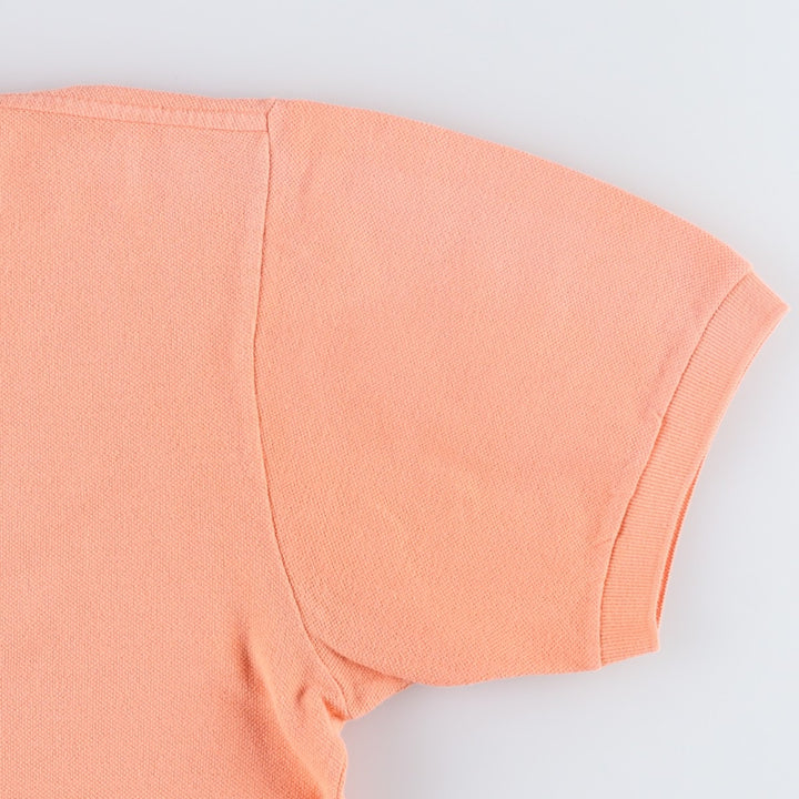 Lacoste LACOSTE French design short sleeve polo shirt size 6 men's XL equivalent cotton orange type Vintage Second Hand