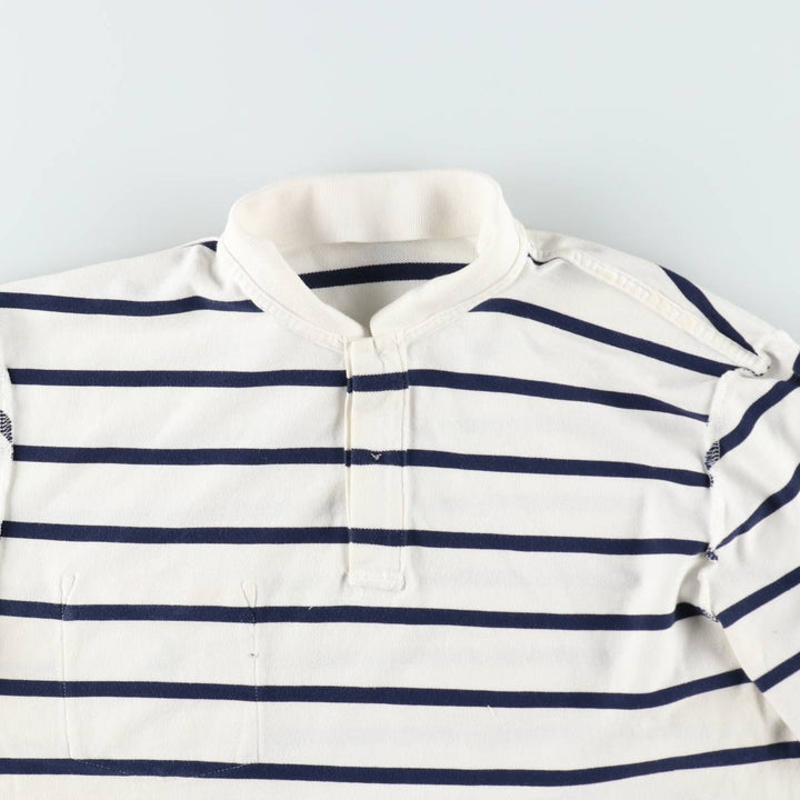 Ralph Lauren POLO by Ralph Lauren short sleeve striped polo shirt, men's size M cotton white type Vintage Second Hand