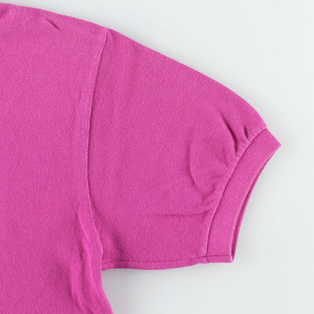 Vintage 90'S Ralph Lauren POLO by Ralph Lauren short-sleeved polo shirt, Made in USA, Men's size M cotton purple type Vintage Second Hand