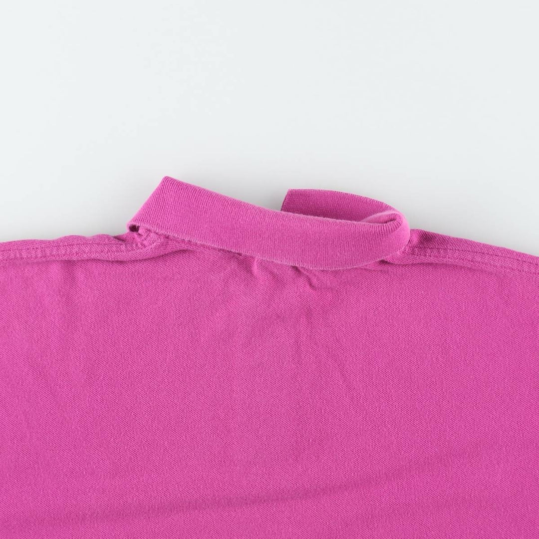 Vintage 90'S Ralph Lauren POLO by Ralph Lauren short-sleeved polo shirt, Made in USA, Men's size M cotton purple type Vintage Second Hand