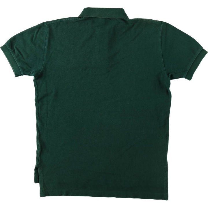 Ralph Lauren POLO by Ralph Lauren short sleeve polo shirt, size S for men cotton Green type dark green Vintage Second Hand