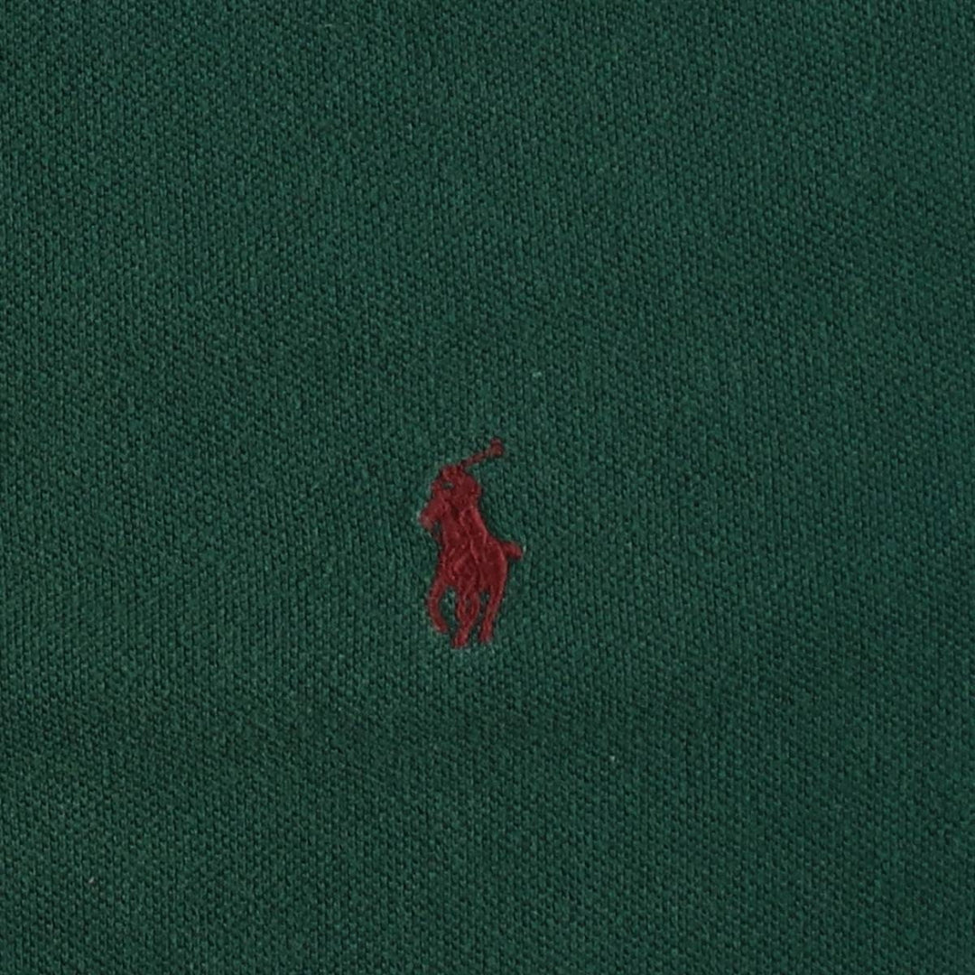 Ralph Lauren POLO by Ralph Lauren short sleeve polo shirt, size S for men cotton Green type dark green Vintage Second Hand