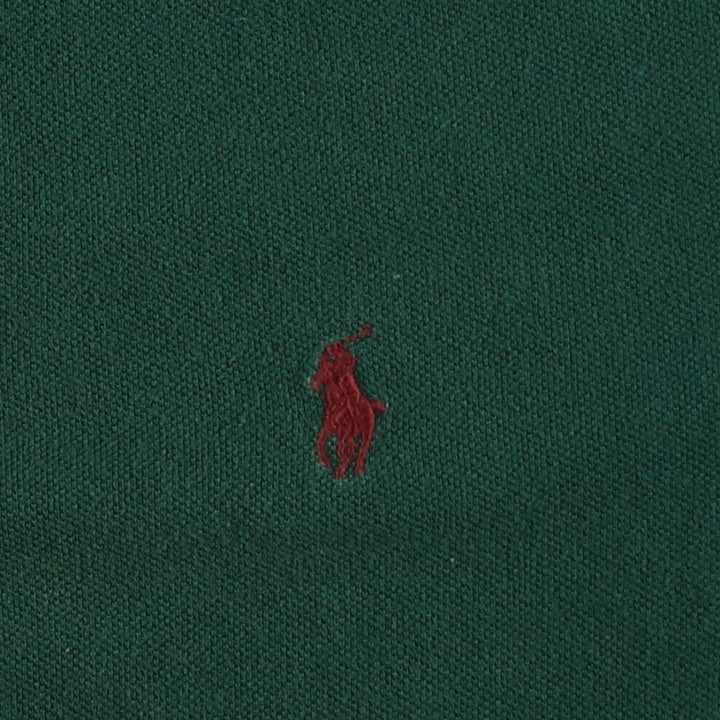 Ralph Lauren POLO by Ralph Lauren short sleeve polo shirt, size S for men cotton Green type dark green Vintage Second Hand