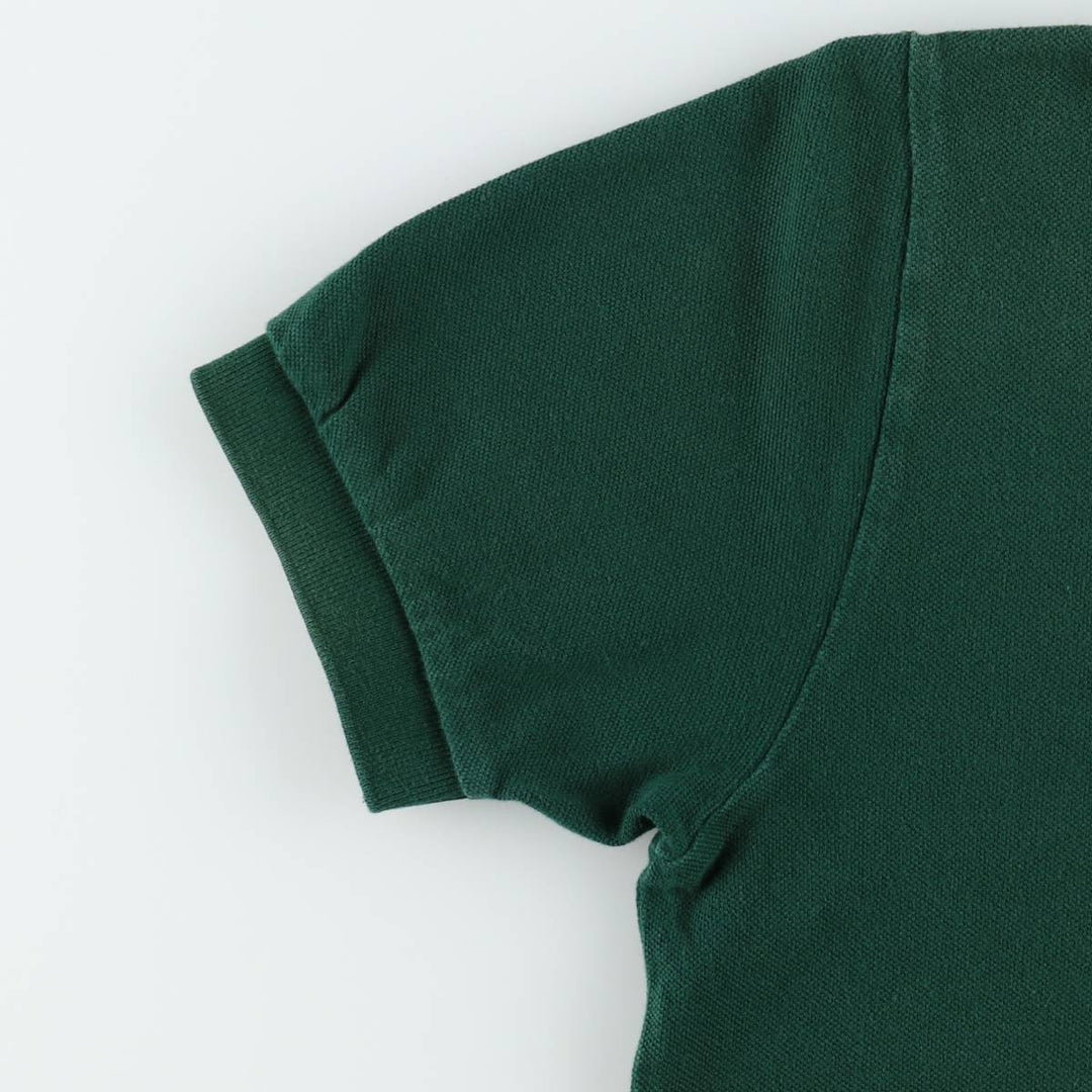 Ralph Lauren POLO by Ralph Lauren short sleeve polo shirt, size S for men cotton Green type dark green Vintage Second Hand