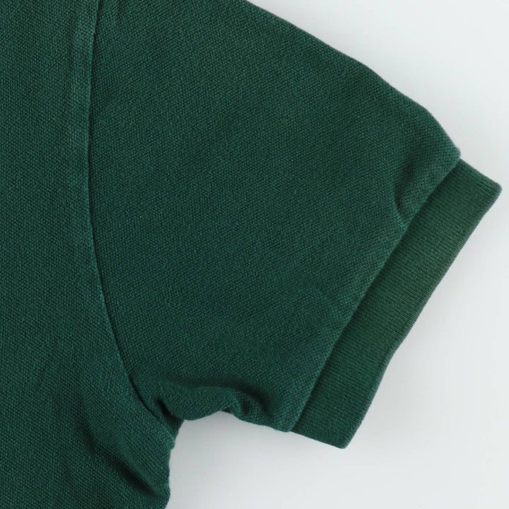 Ralph Lauren POLO by Ralph Lauren short sleeve polo shirt, size S for men cotton Green type dark green Vintage Second Hand