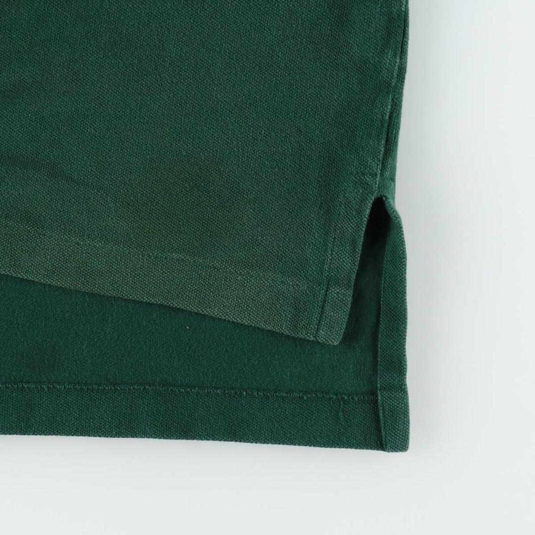 Ralph Lauren POLO by Ralph Lauren short sleeve polo shirt, size S for men cotton Green type dark green Vintage Second Hand