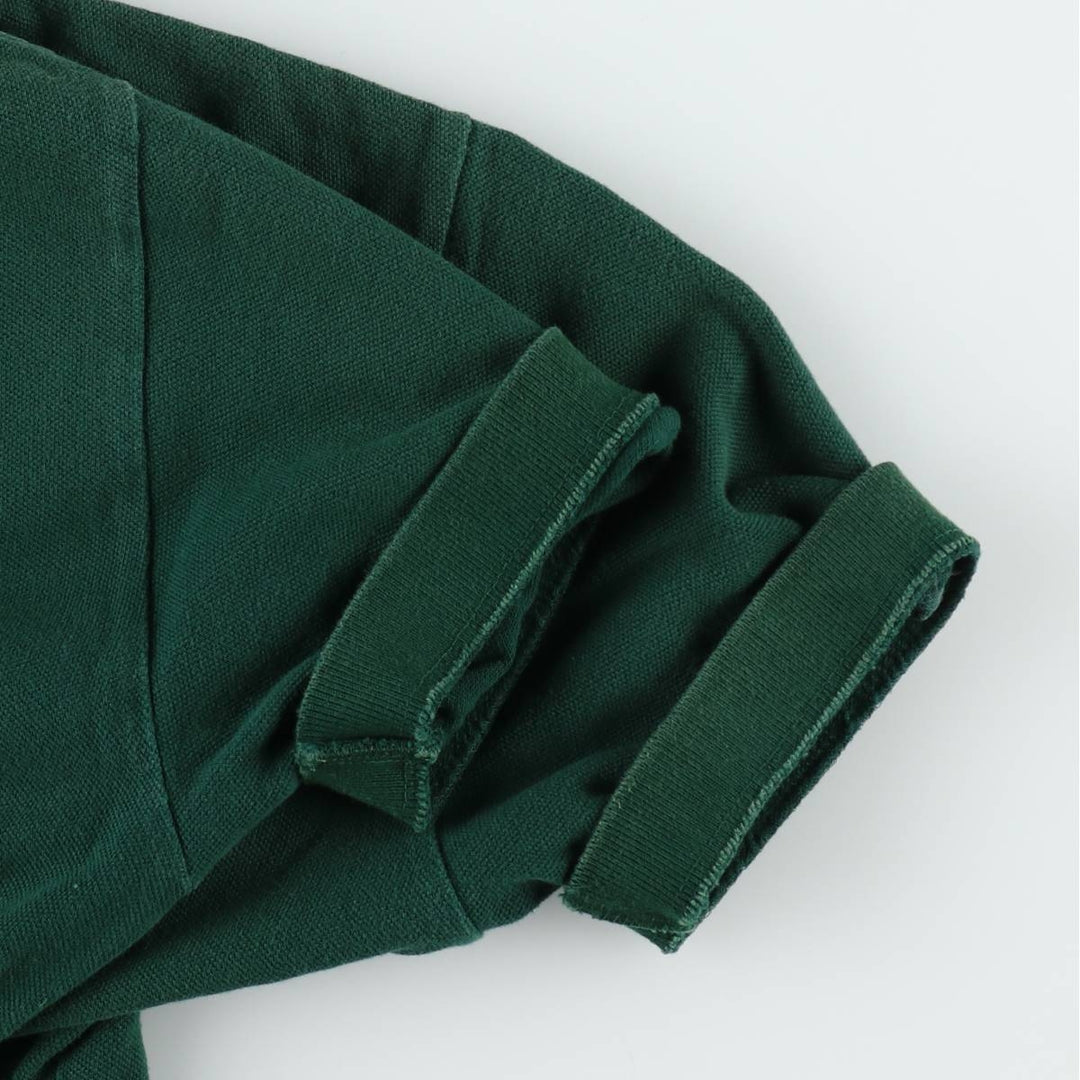 Ralph Lauren POLO by Ralph Lauren short sleeve polo shirt, size S for men cotton Green type dark green Vintage Second Hand