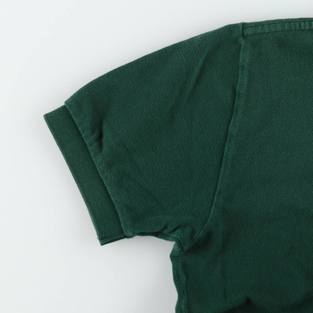 Ralph Lauren POLO by Ralph Lauren short sleeve polo shirt, size S for men cotton Green type dark green Vintage Second Hand