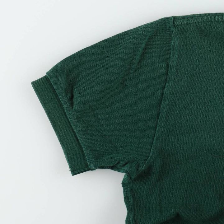 Ralph Lauren POLO by Ralph Lauren short sleeve polo shirt, size S for men cotton Green type dark green Vintage Second Hand