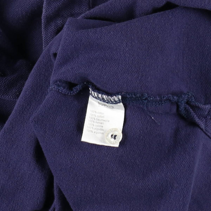 Lacoste LACOSTE French design short sleeve polo shirt men's XL size cotton navy blue type Vintage Second Hand