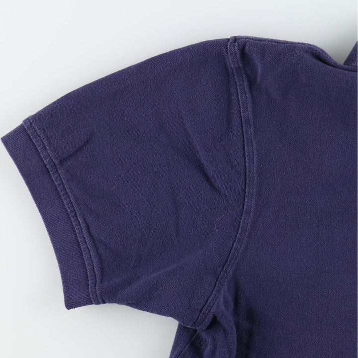 Lacoste LACOSTE French design short sleeve polo shirt men's XL size cotton navy blue type Vintage Second Hand