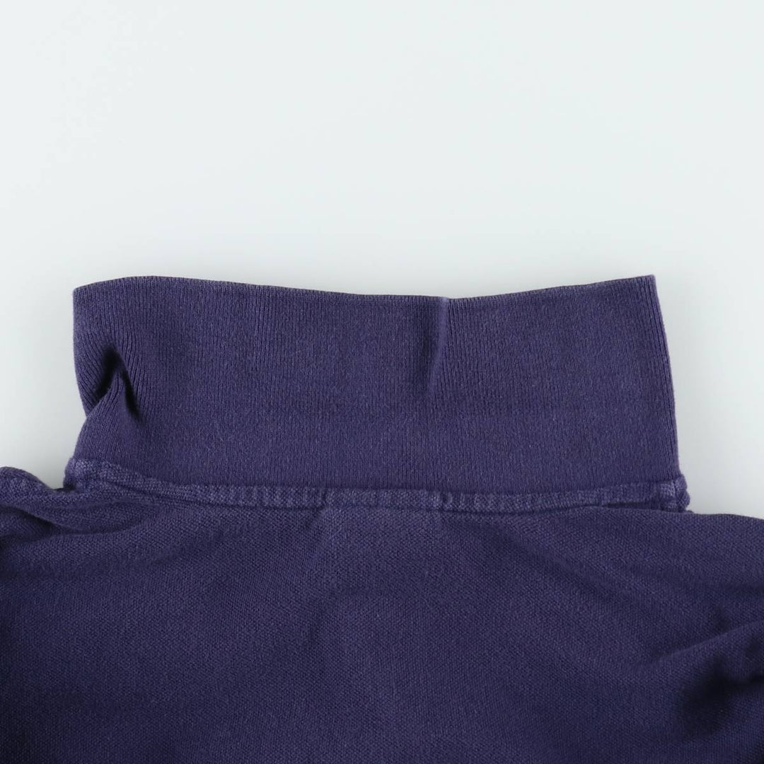 Lacoste LACOSTE French design short sleeve polo shirt men's XL size cotton navy blue type Vintage Second Hand