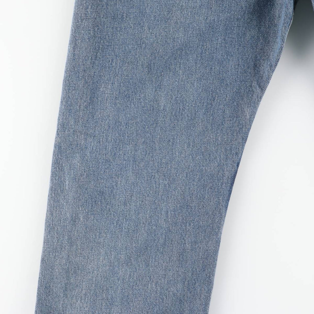 Levi's 505 tapered denim pants for men, size W34 cotton blue type Vintage Second Hand