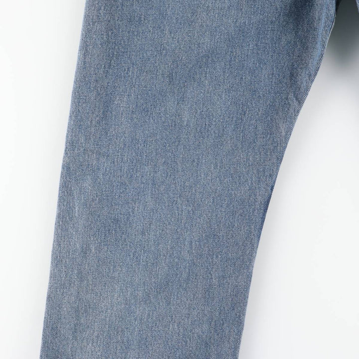 Levi's 505 tapered denim pants for men, size W34 cotton blue type Vintage Second Hand
