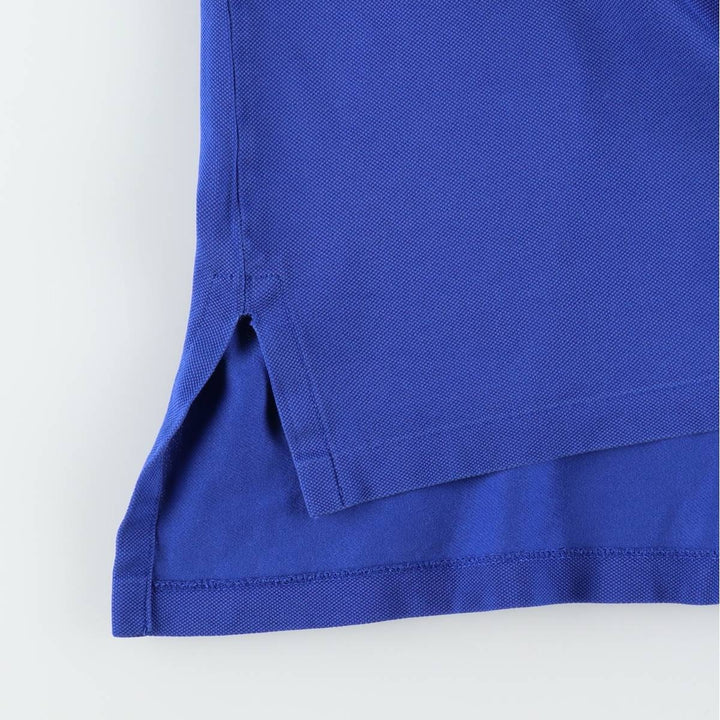 Ralph Lauren POLO by Ralph Lauren short sleeve polo shirt, men's size M Pima Cotton blue type Vintage Second Hand