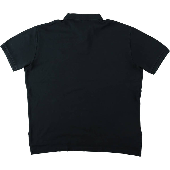 Ralph Lauren POLO by Ralph Lauren short sleeve polo shirt, men's XL size cotton black type Vintage Second Hand