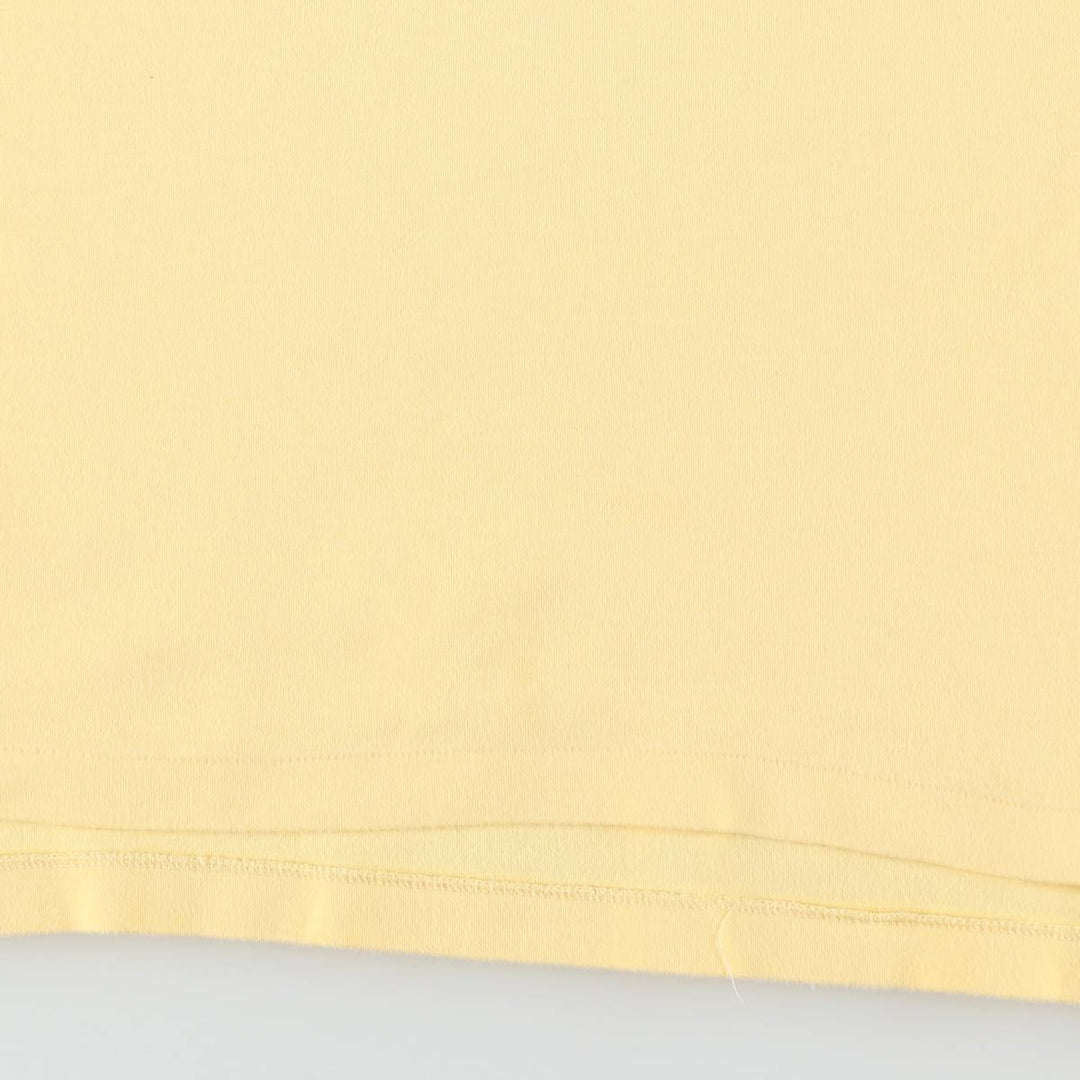 Ralph Lauren POLO SPORT short sleeve polo shirt, men's size L cotton yellow type Vintage Second Hand