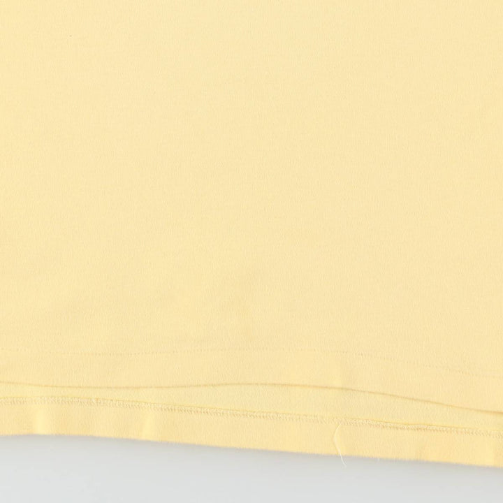 Ralph Lauren POLO SPORT short sleeve polo shirt, men's size L cotton yellow type Vintage Second Hand