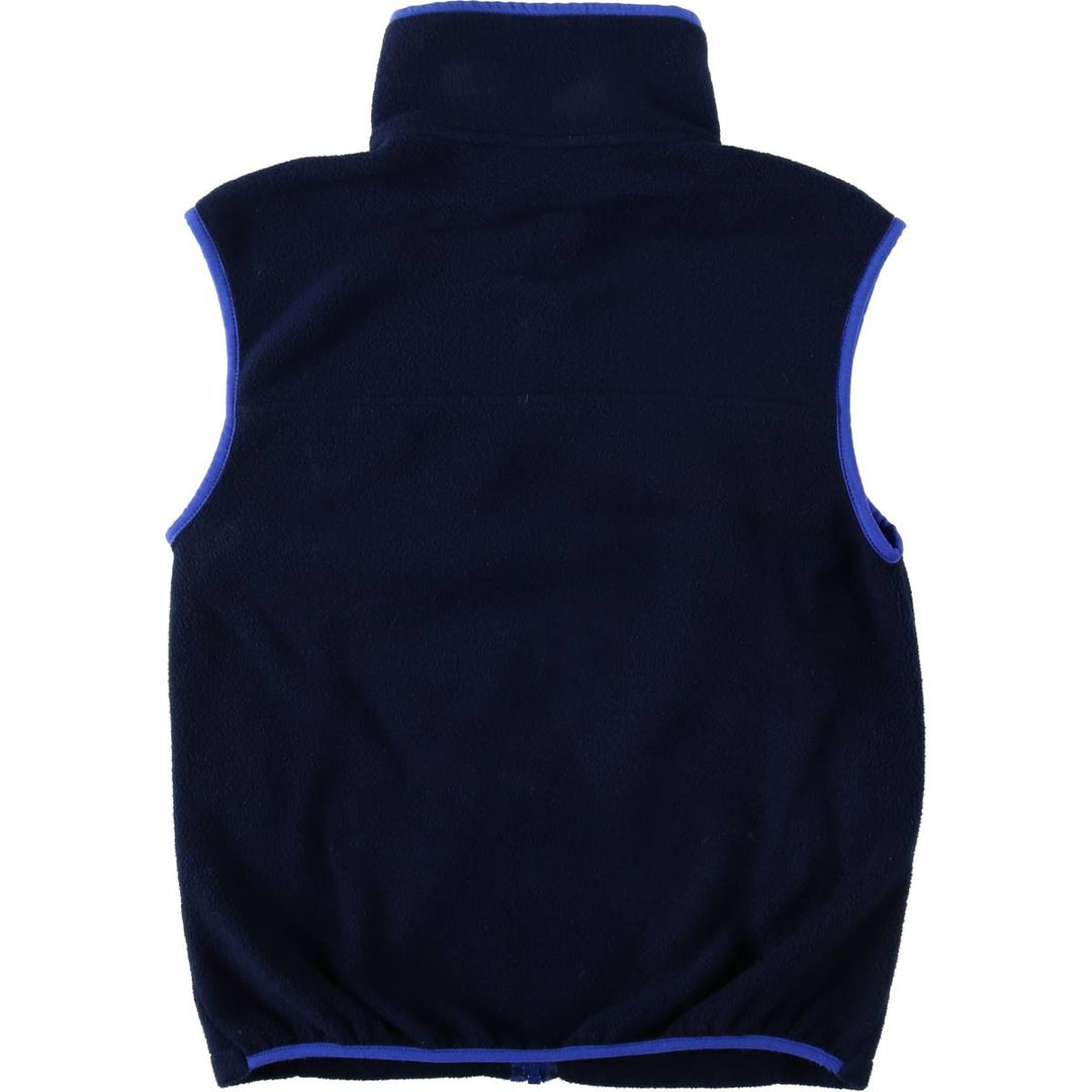 Vintage LLBean fleece vest from the 1990s, men's size S. unclear navy blue type Vintage Second Hand